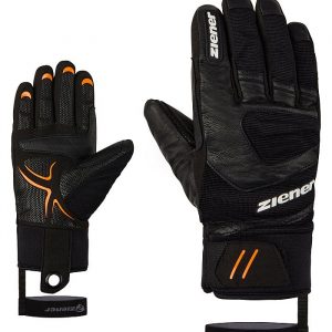 Ziener Ganiel Skihandschuhe Black